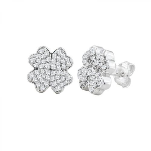 Orecchini d'argento con cristalli da Sw® SO378 Crystal