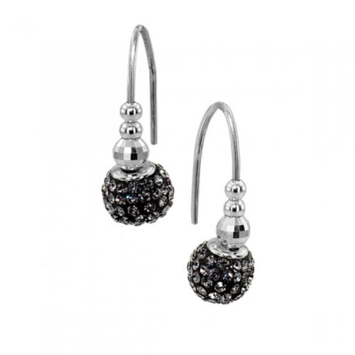 Orecchini d'argento con cristalli da Sw® SO338