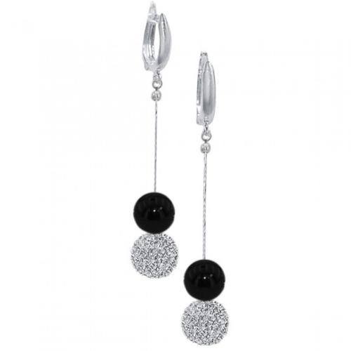 Orecchini d'argento con cristalli da Sw® SO354