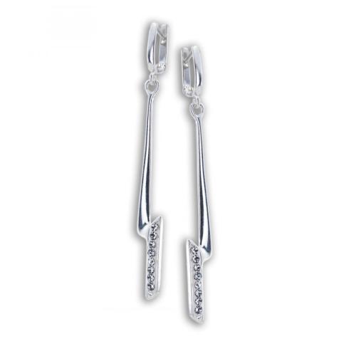 Orecchini d'argento con cristalli da Sw® SO374 Crystal