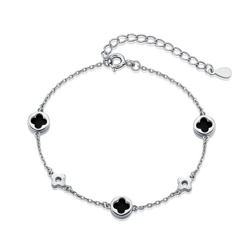 Bracciale in argento "One Cleef" 2