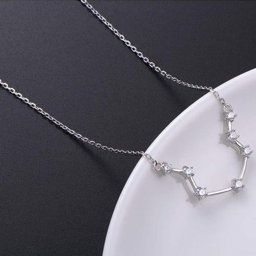 Costellazione dell'Acquario - Collana in argento