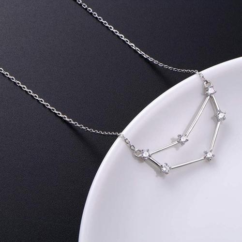Costellazione del Capricorno - Collana in argento