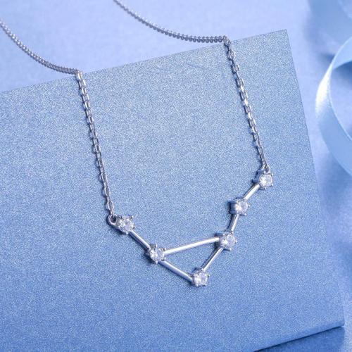 Costellazione della Bilancia - Collana in argento