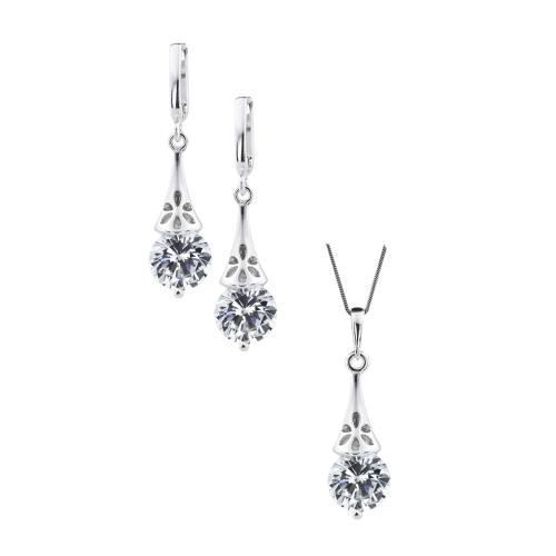 Set d'argento con zirconi 7147