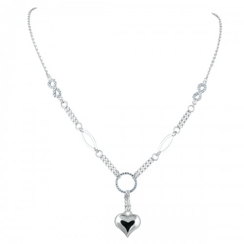 Collana in argento "Infinity Love"