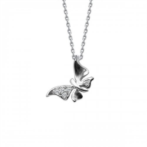 Collana in argento "Farfalla"