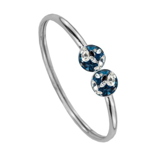 Braccialetto in argento con cristalli Sw® SG424 Royal