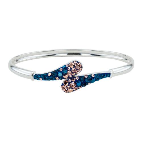 Bracciale d'argento con cristalli Sw® SG431 Metallic Rose Gold