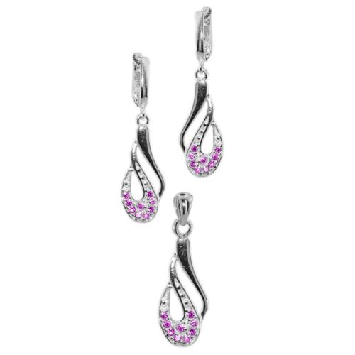 Set d'argento con zirconi 7111