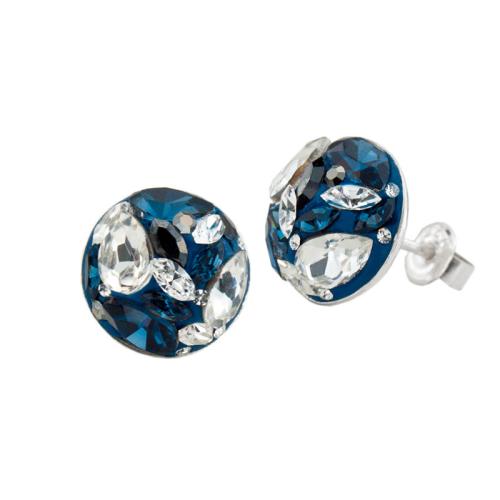 Orecchini in argento con cristalli Sw® SO314 Royal