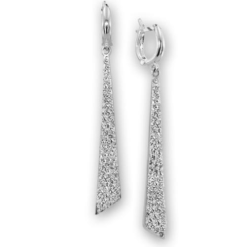 Orecchini in argento con cristalli Sw®  SO339 Crystal